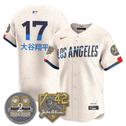 LAD -  2026 Jackie Robinson Day Vapor Limited Jersey - All Stitched