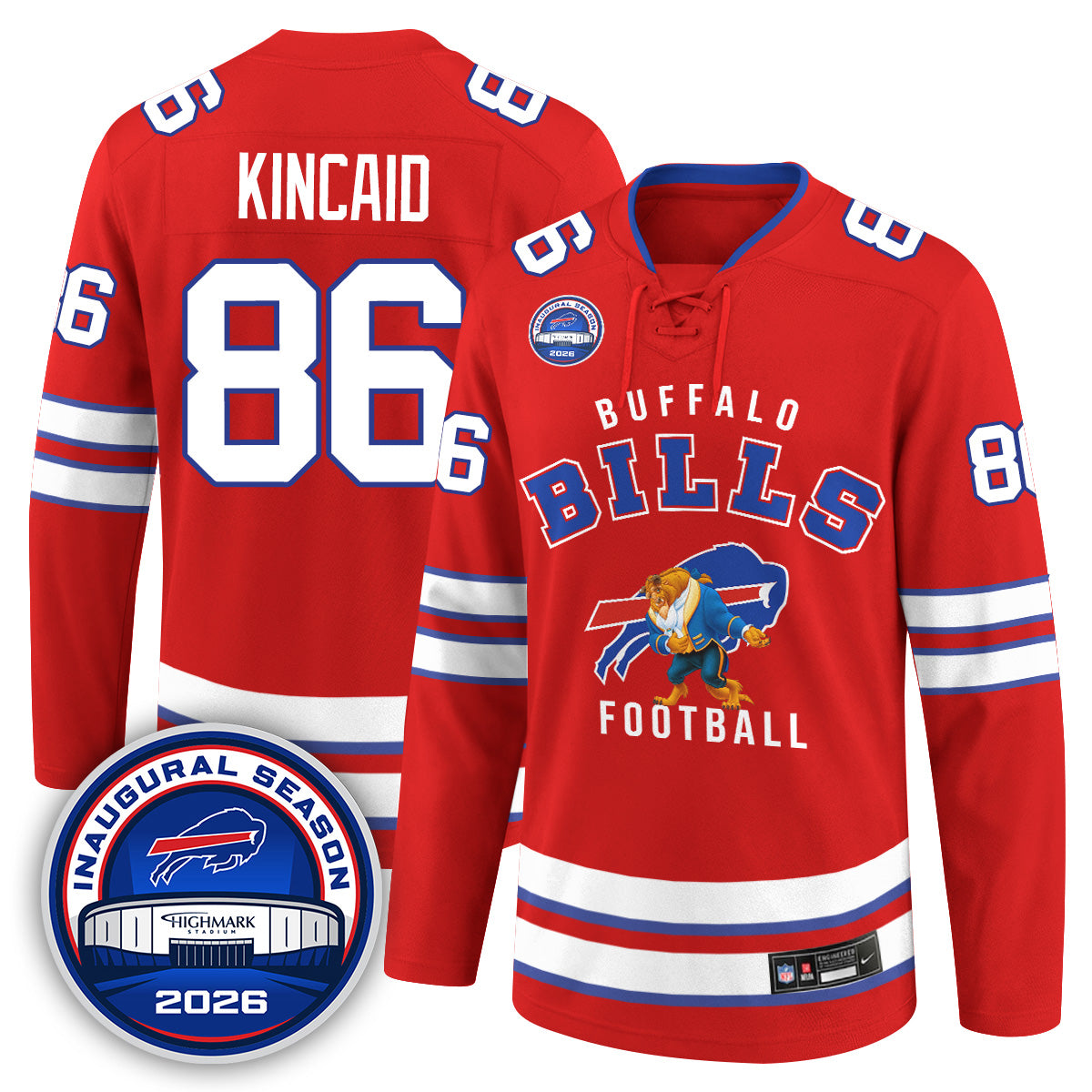 BUF x The Beast Edition Hockey Jersey - Printed