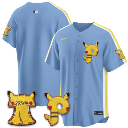 Philadelphia Phillies x PKM Edition Vapor Limited Jersey - Stitched