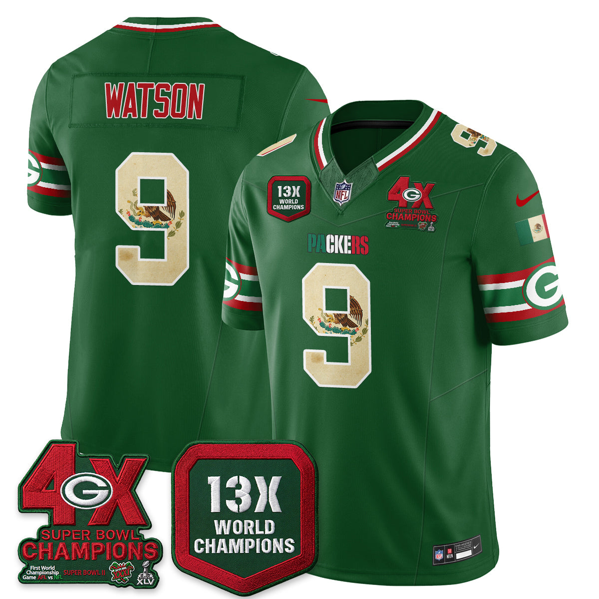 GB Mexico Edition Vapor Jersey - Stitched
