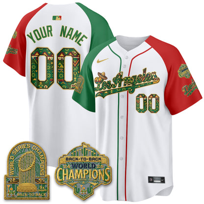 LAD x Mexican Heritage “Let’s Fiesta!” 2026 Limited Vapor Custom Jersey - All Stitched