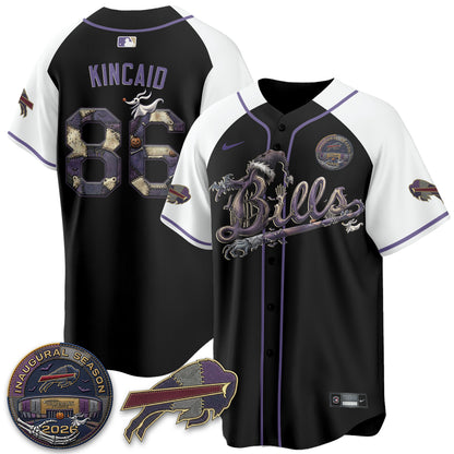 BUF 2026 Nightmare Edition Vapor Baseball Jersey - Stitched