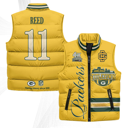 GB 2026 Rivalries Puffer Vest - Printed