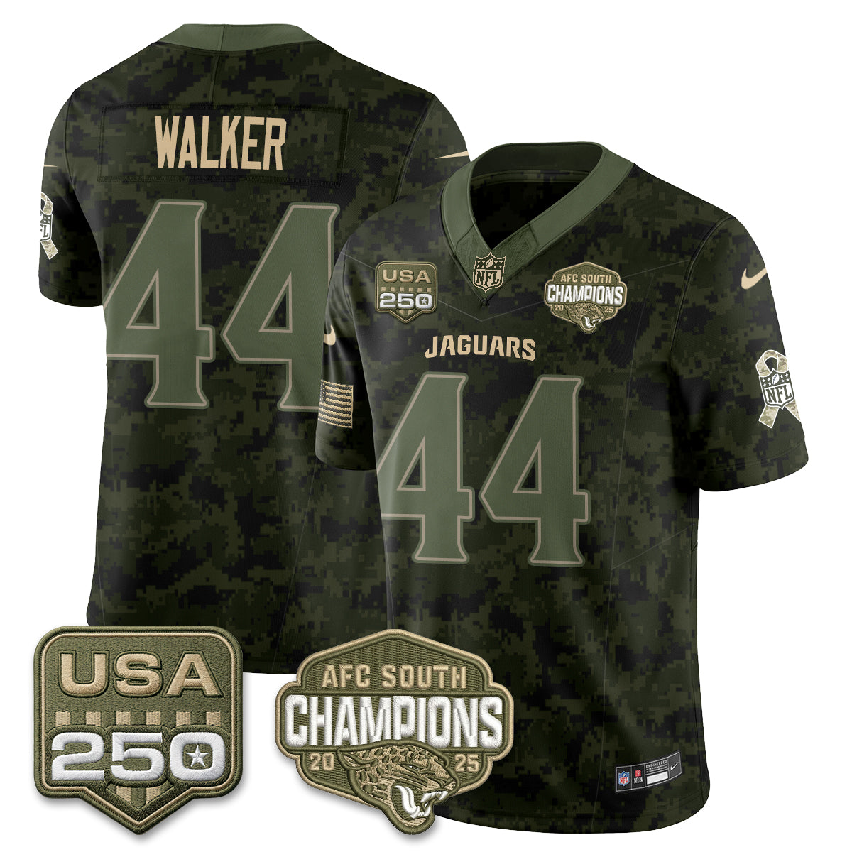JAX 2026 Salute to Service Vapor Jersey - Stitched