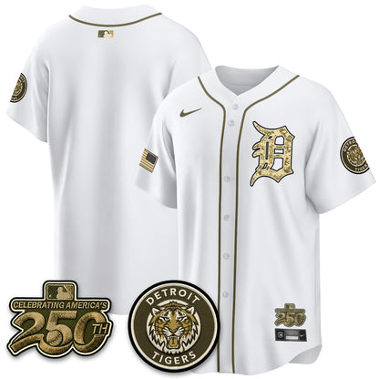 DET 2026 Armed Forces Day Jersey - Stitched
