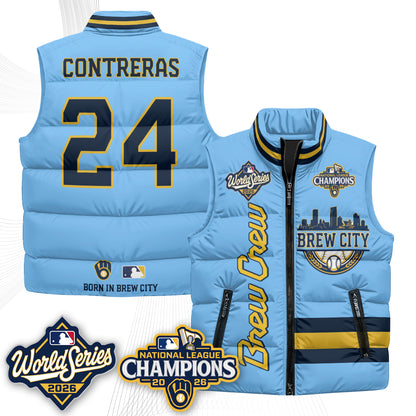 MIL 2026 NL Champions Puffer Vest - Printed