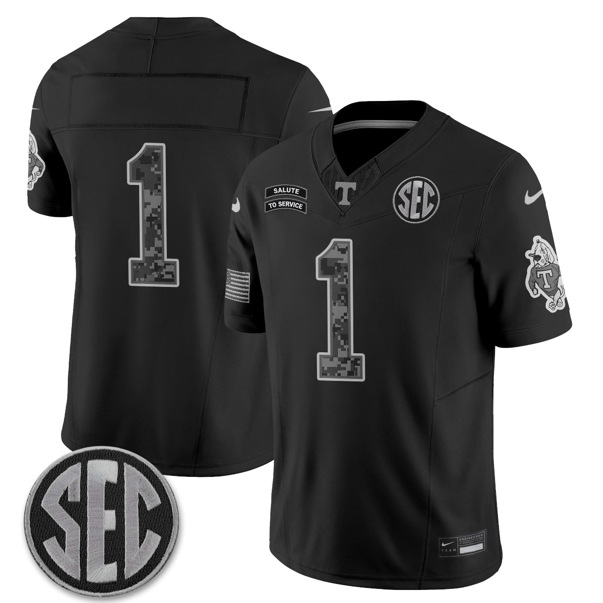 TENN 2026 Salute to Service Vapor Jersey - Stitched