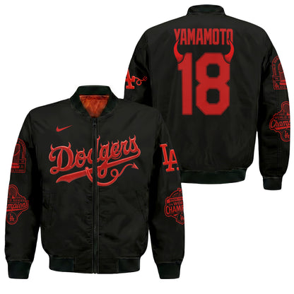 LAD Devil Limited Edition Varsity Jacket - Printed