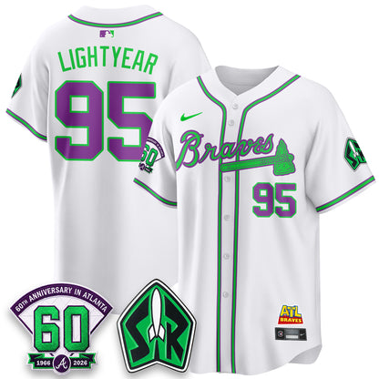 ATL 60th Anniversary Space Ranger Edition Vapor Limited Jersey - All Stitched
