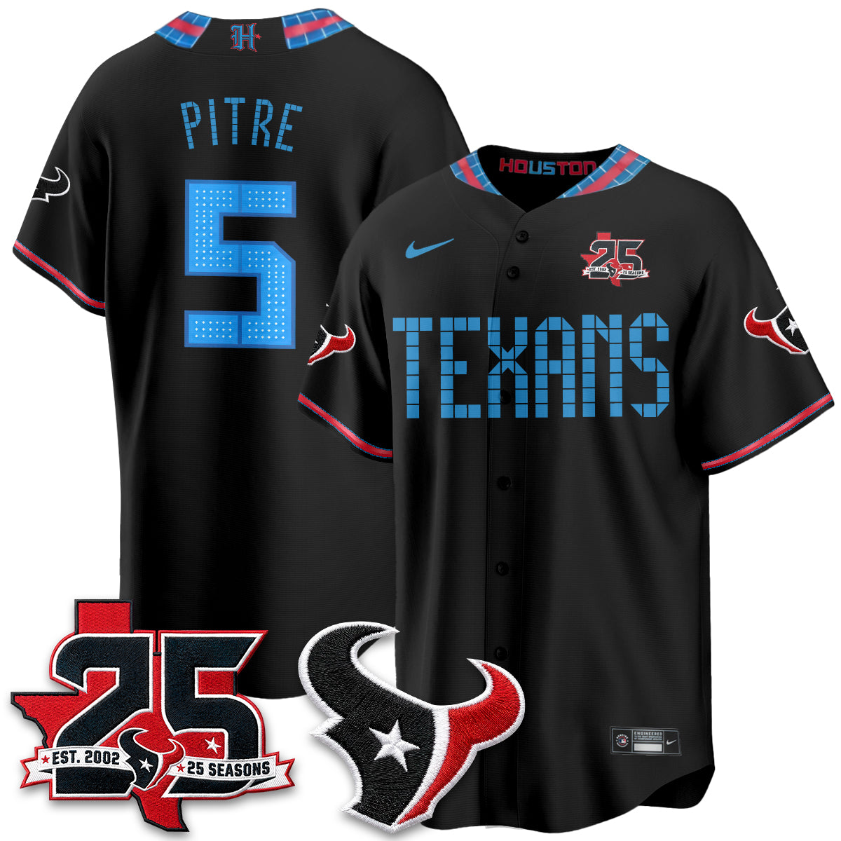 HOU 2026 Rivalries Baseball Vapor Jersey - Stitched