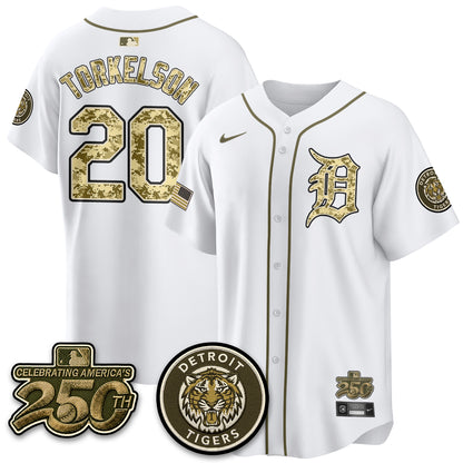 DET 2026 Armed Forces Day Jersey - Stitched