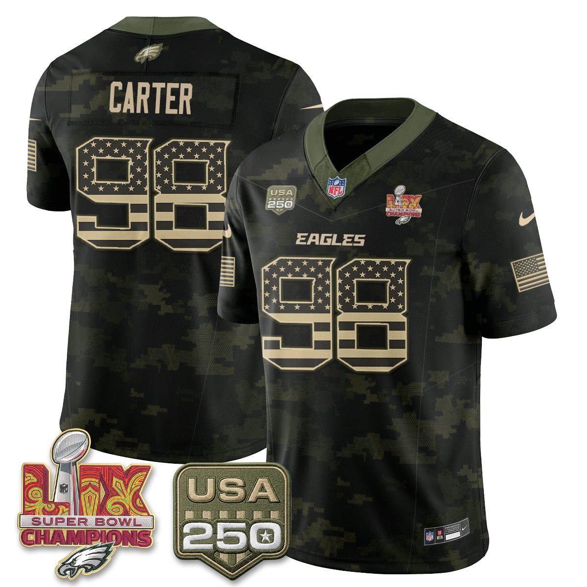 PHI Salute to Service Vapor Jersey - Stitched