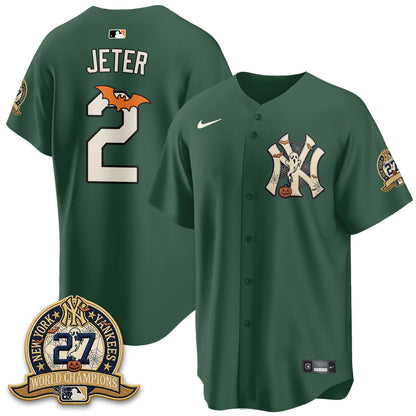 New York Yankees Halloween 2026 Vapor Limited Jersey - Stitched