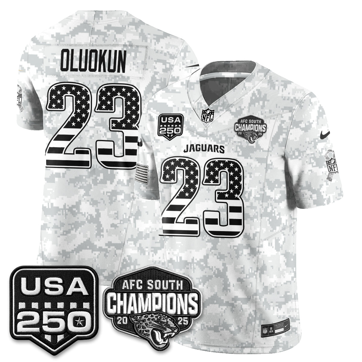 JAX 2026 Salute to Service Vapor Jersey - Stitched