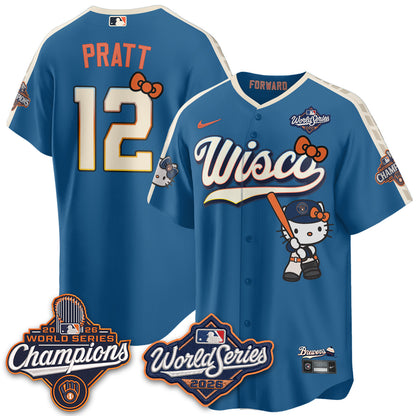 MIL 2026 WS Champions x Meow KT Vapor Jersey - Stitched