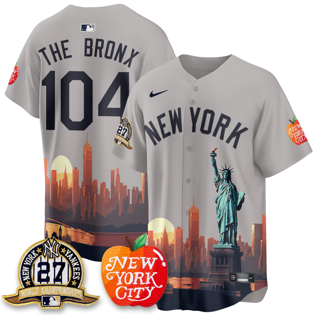 New York Yankees City Edition Vapor Jersey - Stitched