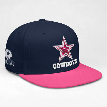 Dallas Cowboys Breast Cancer Awareness Edition Snapback Cap - Printed