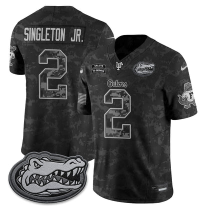 Florida Gators 2026 Salute to Service Vapor Jersey - Stitched