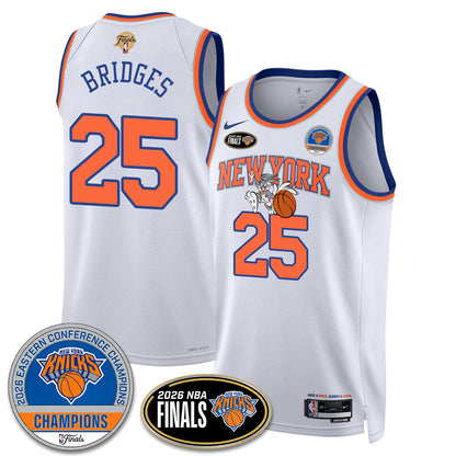 NYK 2026 Basketball  Eastern Conference Champions x Bunny Vapor Jersey - Stitched