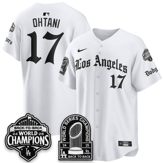 LAD WS Champions Back 2 Back Patch Vapor Premier Limited Gothic Edition Jersey - All Stitched