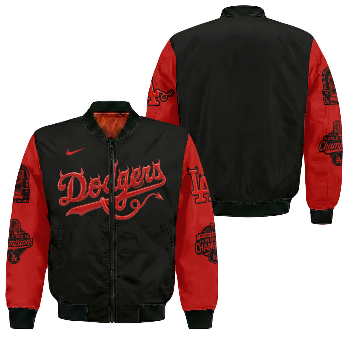 LAD Devil Limited Edition Varsity Jacket - Printed