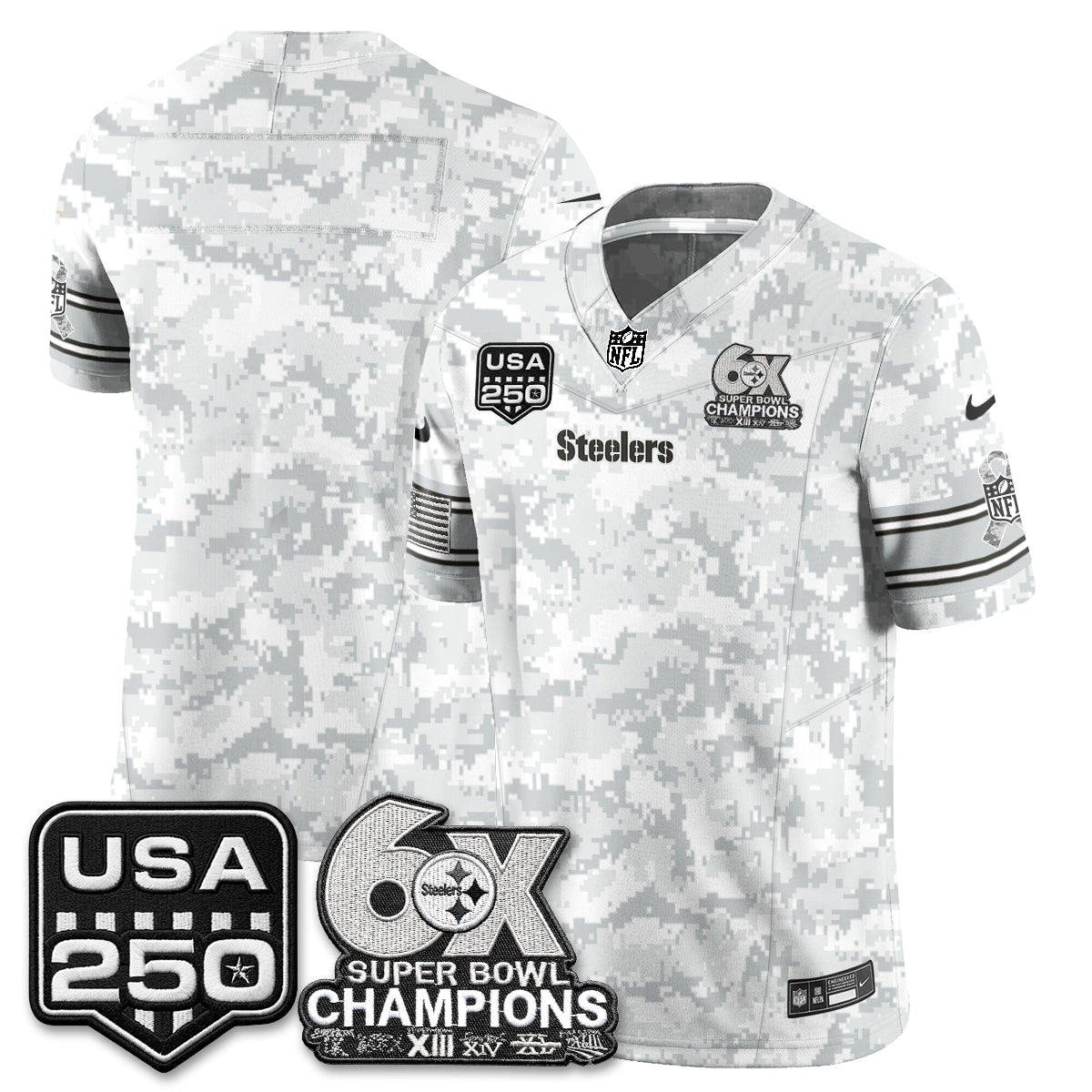 PIT 2026 Salute to Service Edition Vapor Jersey - Stitched