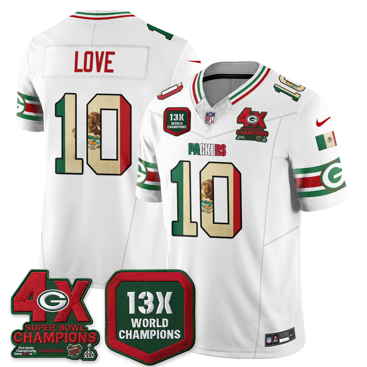 GB Mexico Edition Vapor Jersey - Stitched