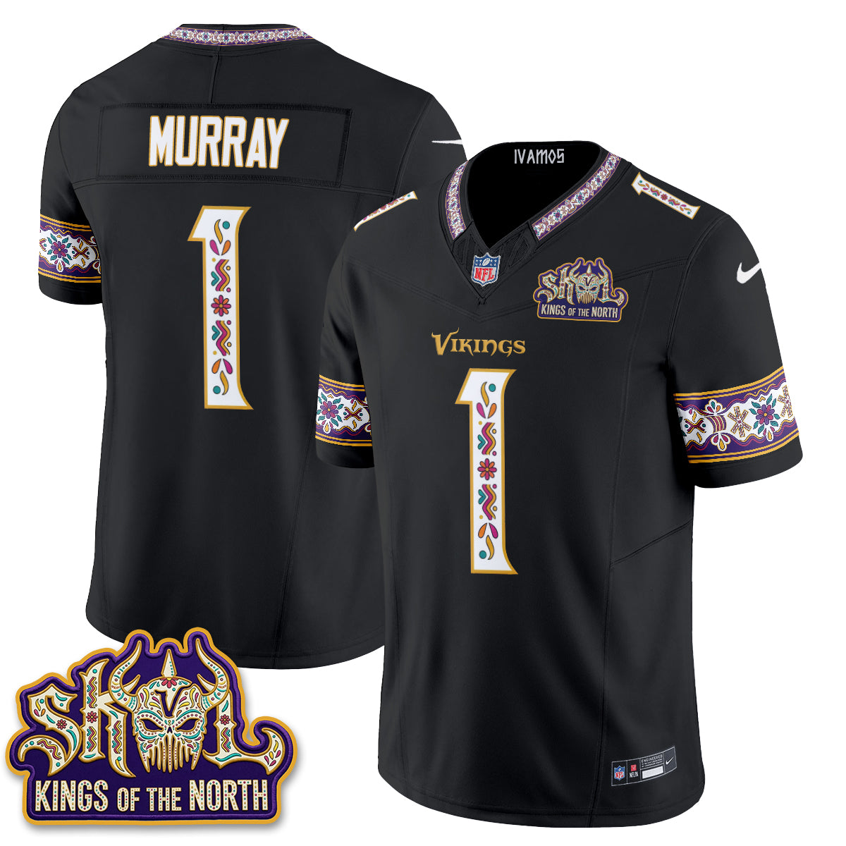MIN  Latino Heritage Month Vapor Jersey - Stitched