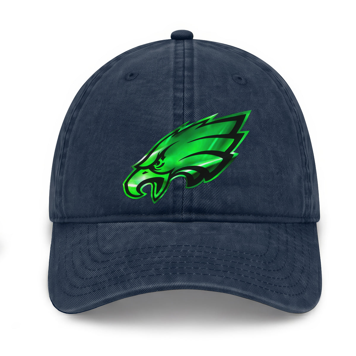 Philadelphia Eagles Fangear Wash Denim Hat - Printed