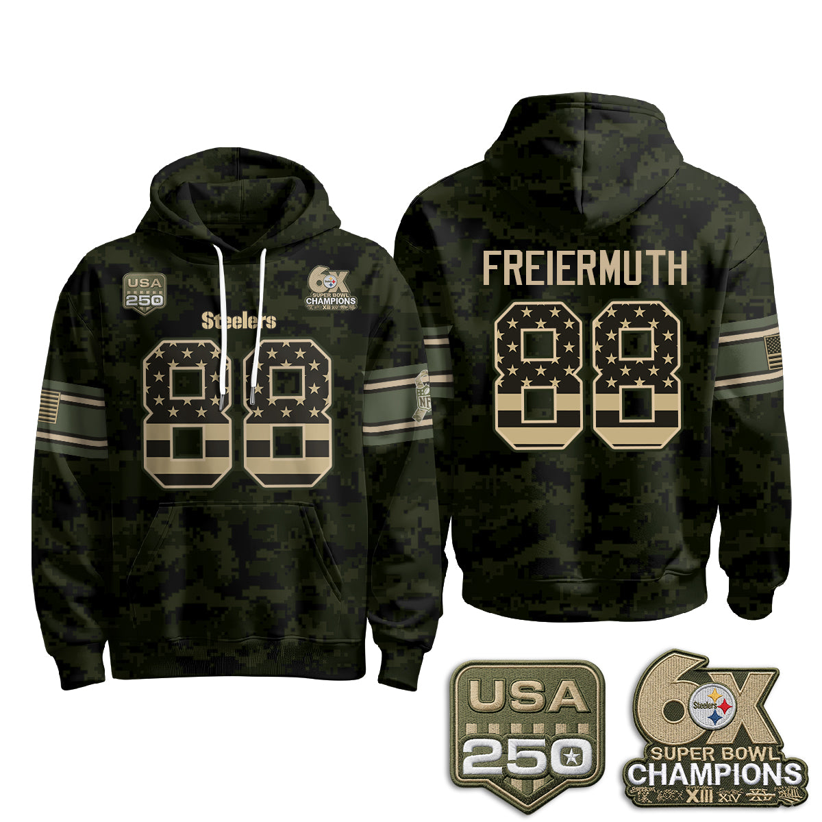 PIT 2026 Salute To Service Edition Pullover Hoodie - Printed