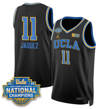 UCLA Women's Basketball National Champion 2026 Gear Limited Jersey -  All Stitched