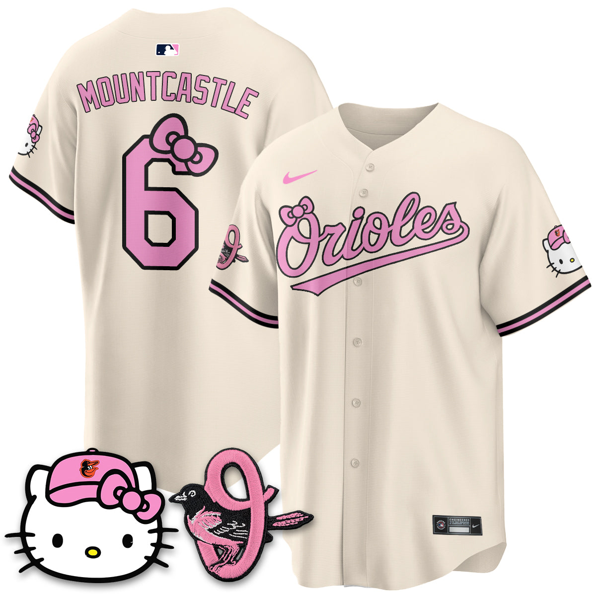 Baltimore Orioles x Meow KT Vapor Premier Limited Jersey - Stitched