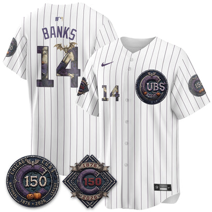 Chicago Cubs Nightmare Edition Vapor Limited Jersey - Printed