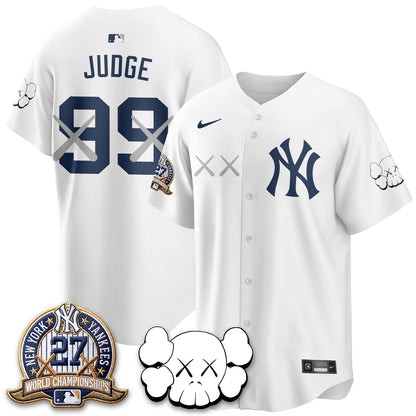 New York Yankees x KAWS Edition Vapor Jersey - Stitched