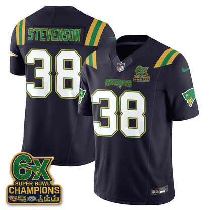 New England Patriots Irish Edition Vapor Jersey - Stitched
