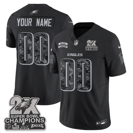 PHI Salute to Service V2 Vapor Custom Jersey - Stitched