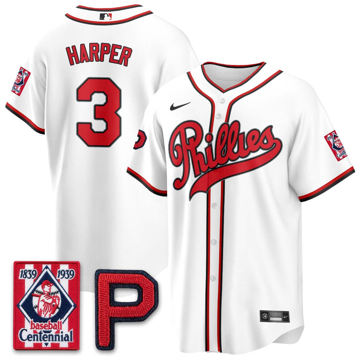 Philadelphia Phillies 2026 Field of Dreams Stadium Vapor Jersey - Stitched