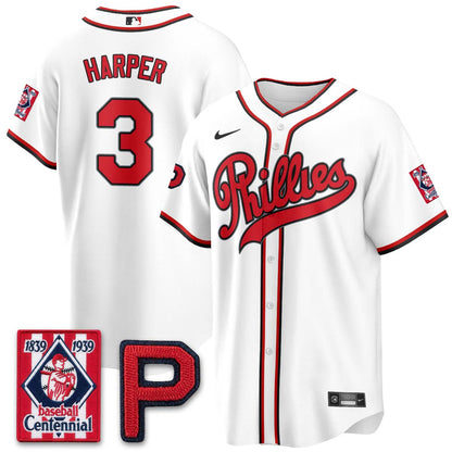 Philadelphia Phillies 2026 Field of Dreams Stadium Vapor Jersey - Stitched