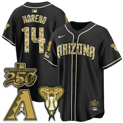 ARI Salute to Service 2026 Vapor Premier Limited Jersey - All Stitched