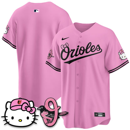 Baltimore Orioles x Meow KT Vapor Premier Limited Jersey - Stitched