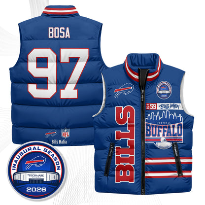 BUF "Mafia" Edition Puffer Vest - Printed
