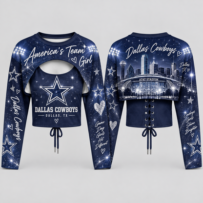 DAL "America's Team" Shrug Cami - Printed