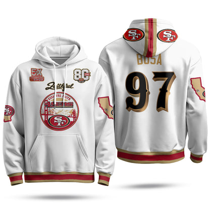 San Francisco 49ers Faithful to The Bay Hoodie - Stitched