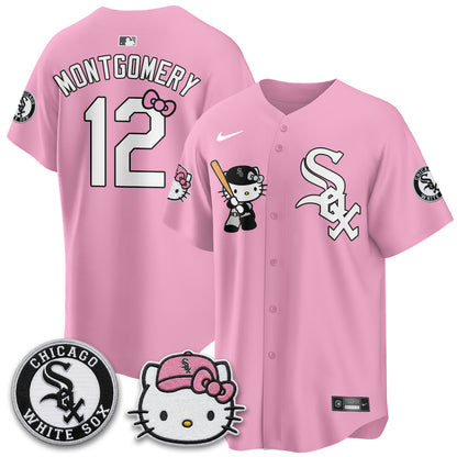 Chicago White Sox x Meow KT Vapor Jersey - Stitched
