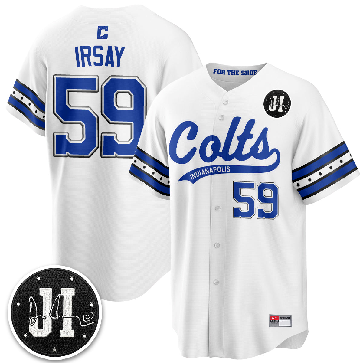 Indianapolis Colts 2026 Rivalries Baseball Vapor Jersey - Stitched