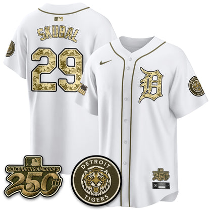 DET 2026 Armed Forces Day Jersey - Stitched