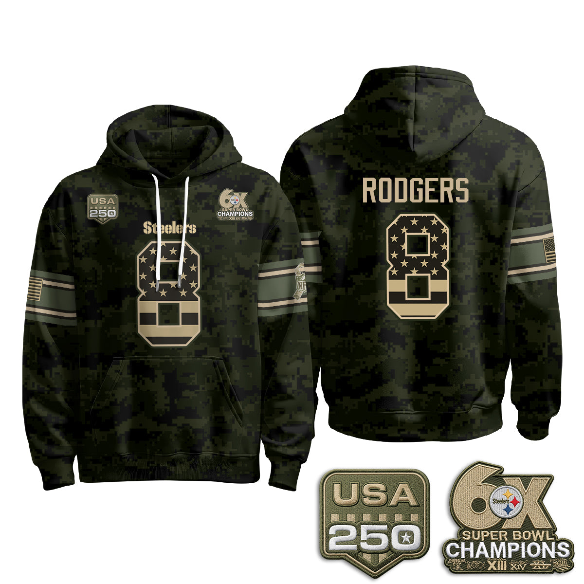PIT 2026 Salute To Service Edition Pullover Hoodie - Printed