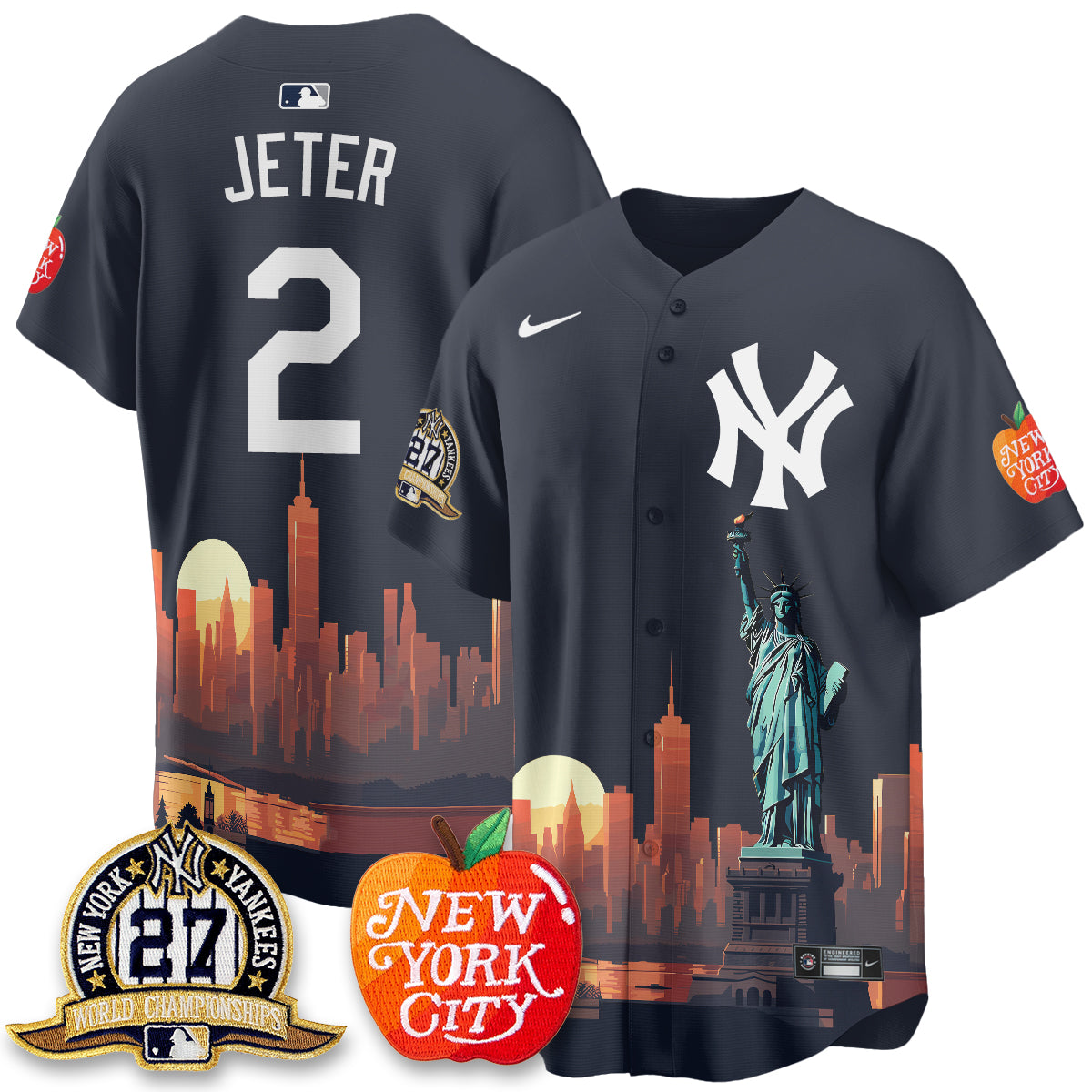 New York Yankees City Edition Vapor Jersey - Stitched