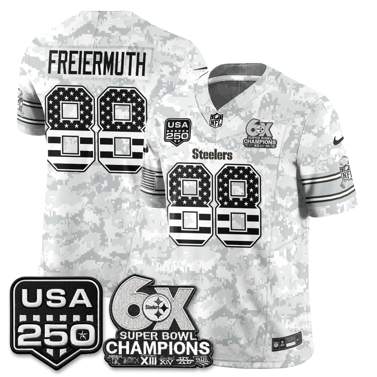 PIT 2026 Salute to Service Edition Vapor Jersey - Stitched