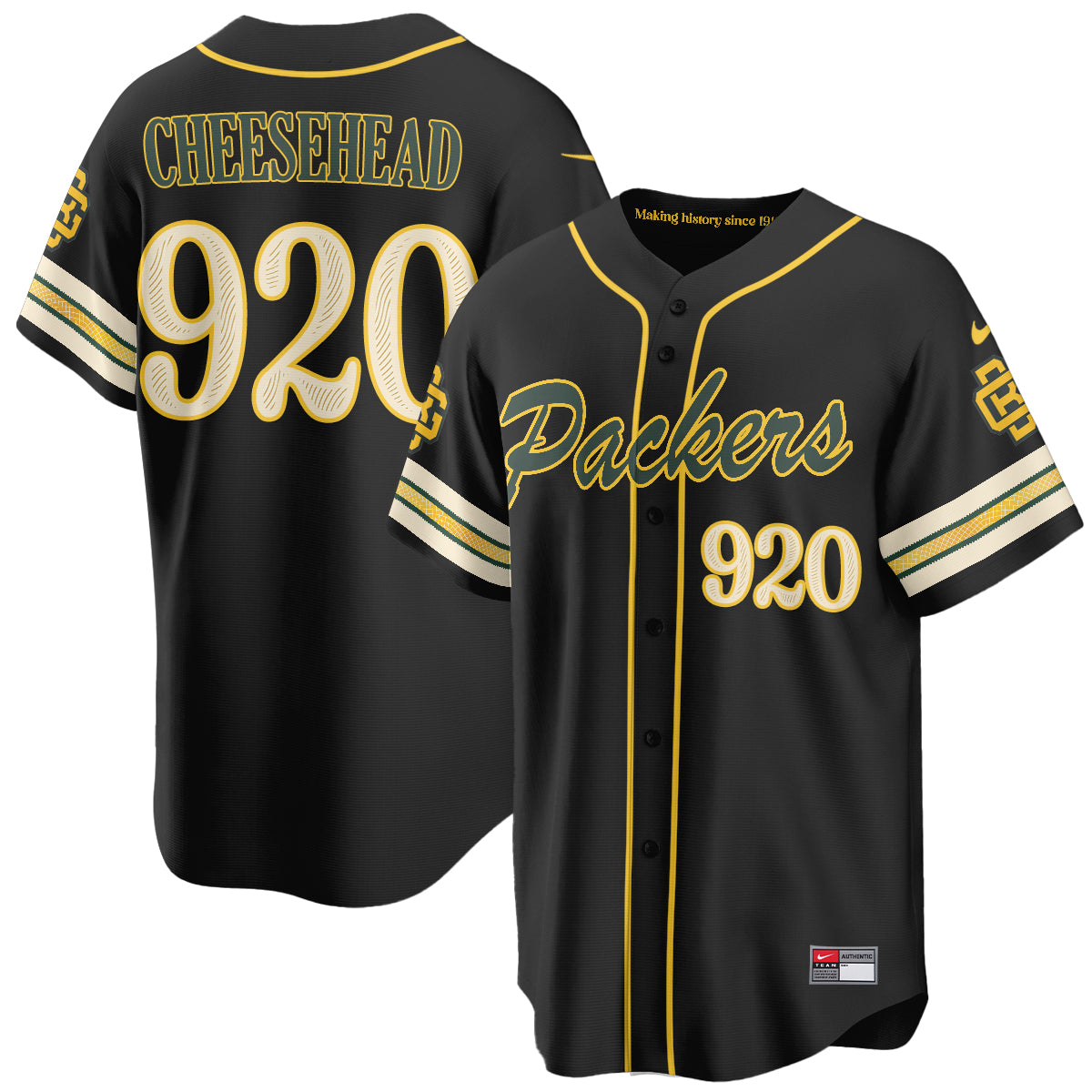 GB 2026 Rivalries Baseball Vapor Jersey - Stitched